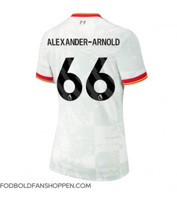 Liverpool Alexander-Arnold #66 Tredjetrøje Dame 2024-25 Kortærmet